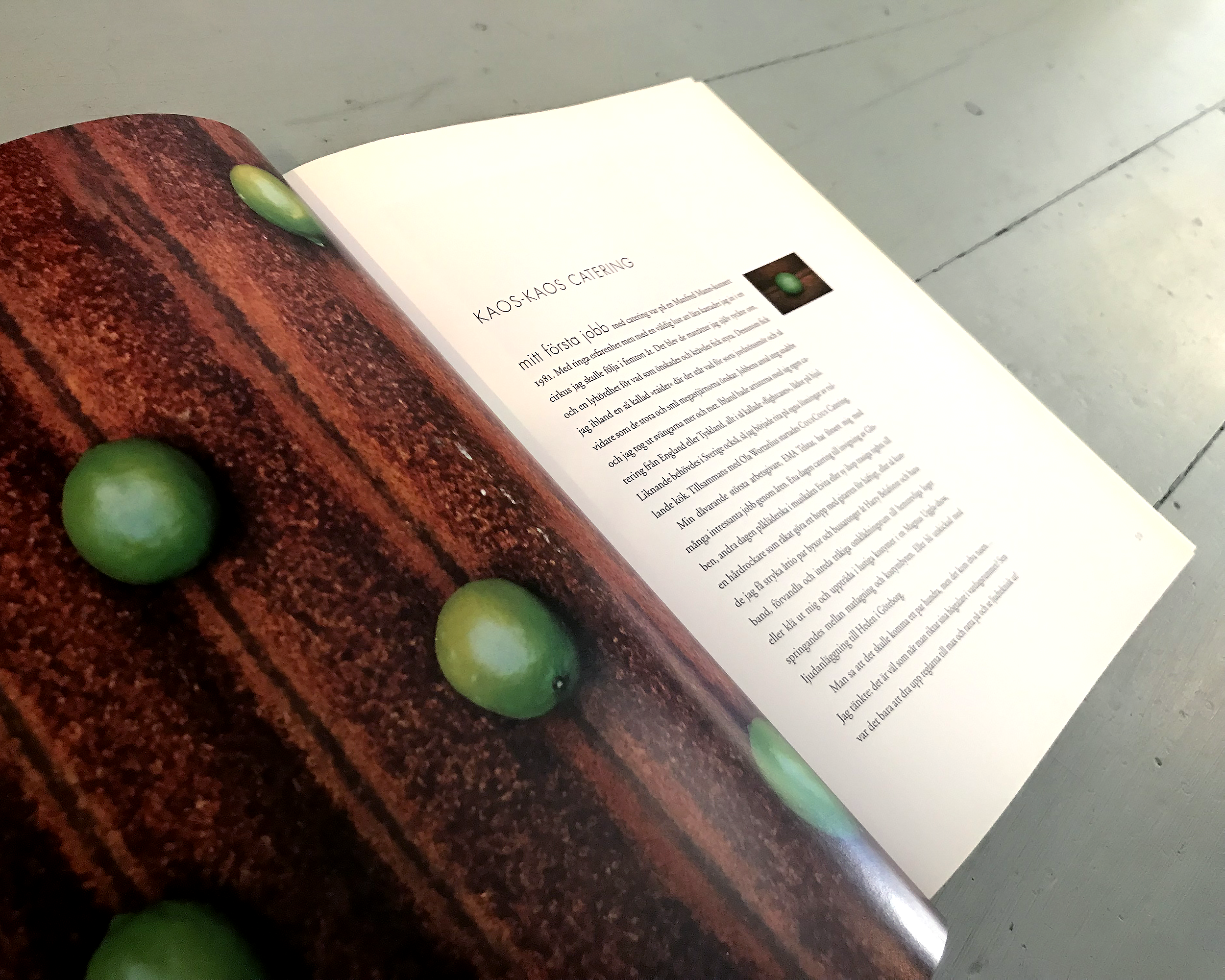 Kokboken Grön mat av Titti Erksell Barker.